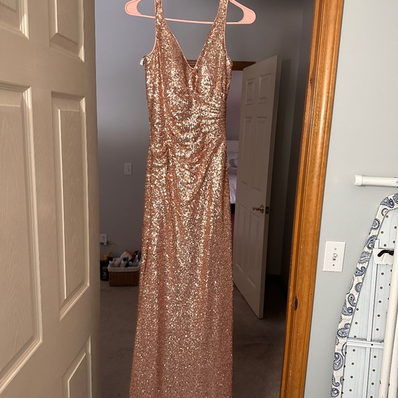 Rose Gold Formal Dress Rose Gold Formal Dress